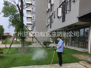 神山小区杀灭蚊蝇工程