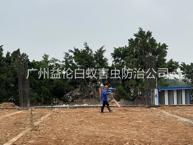 江高地基新建预防白蚁工程